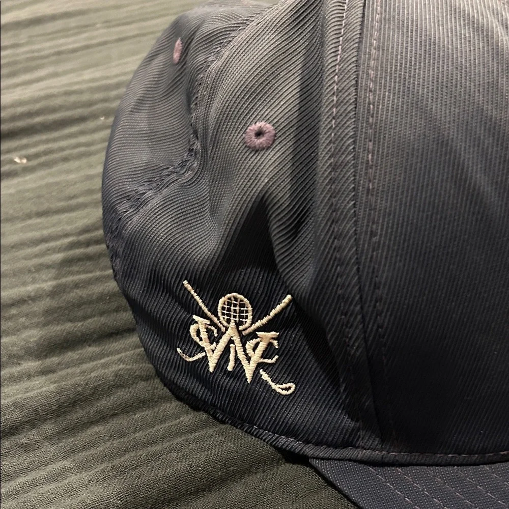 Blue Cap with ICT Embroidery
